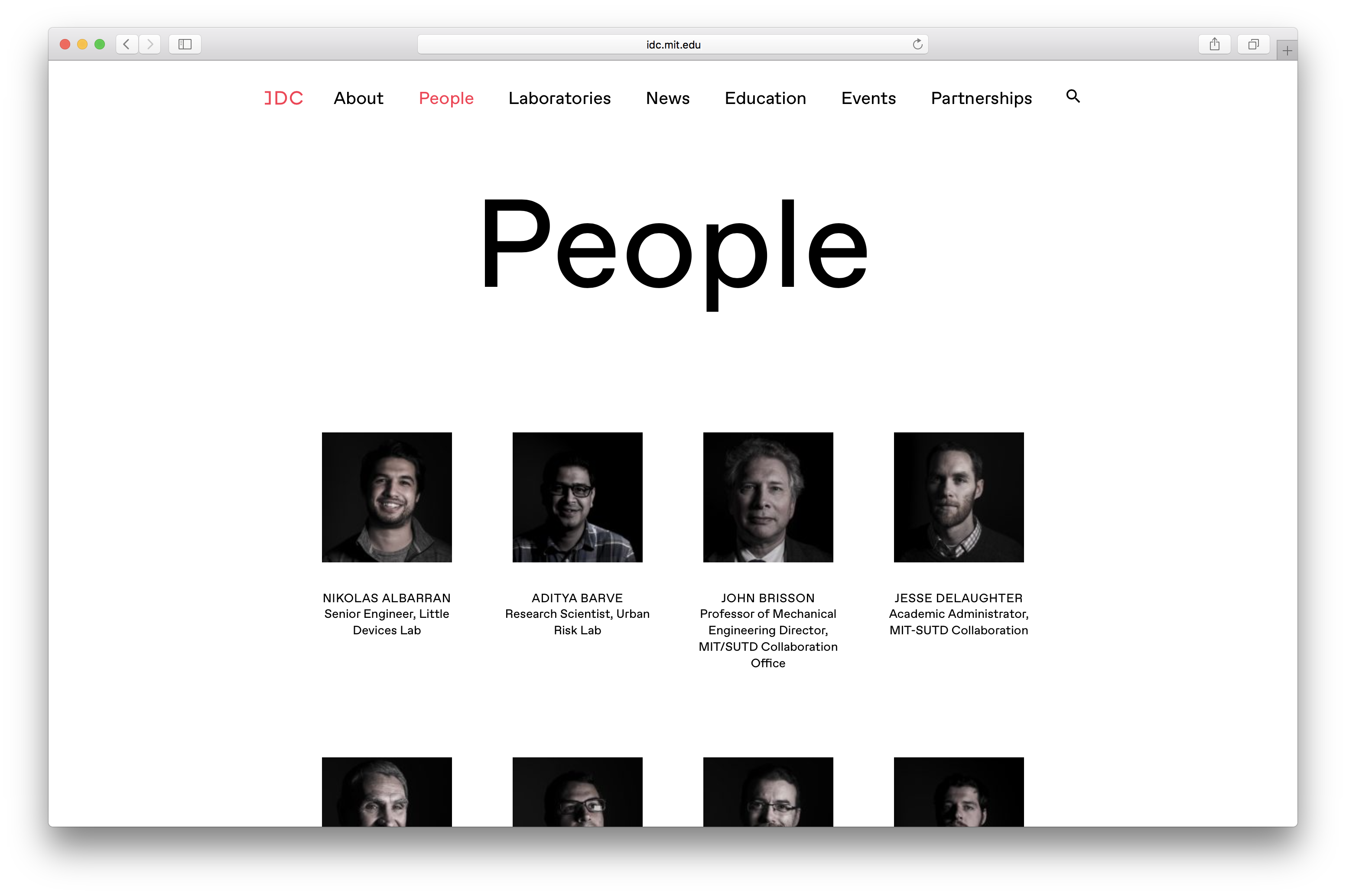 People page